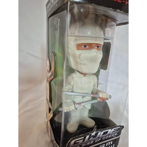 G.i. Joe Storm Shadow The Rise Of The Cobra Wacky Wobbler bobble Head. - Picture 4 of 5